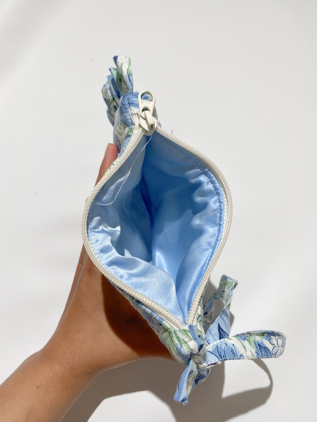 Bluebell Ruffle Pouch