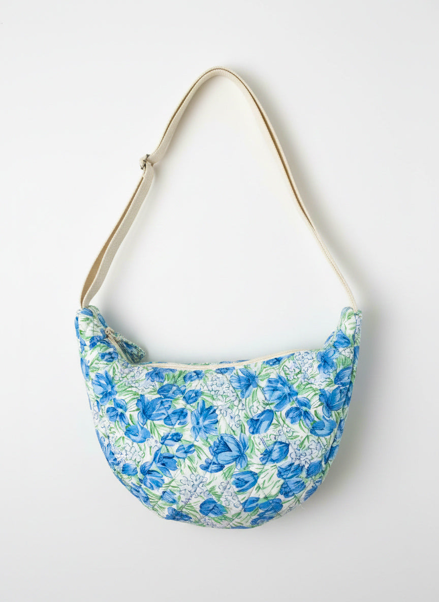 Bluebell crescent bag