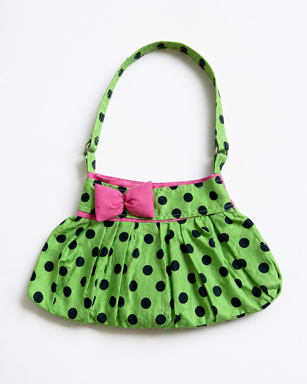 Berry Pop Button Bag