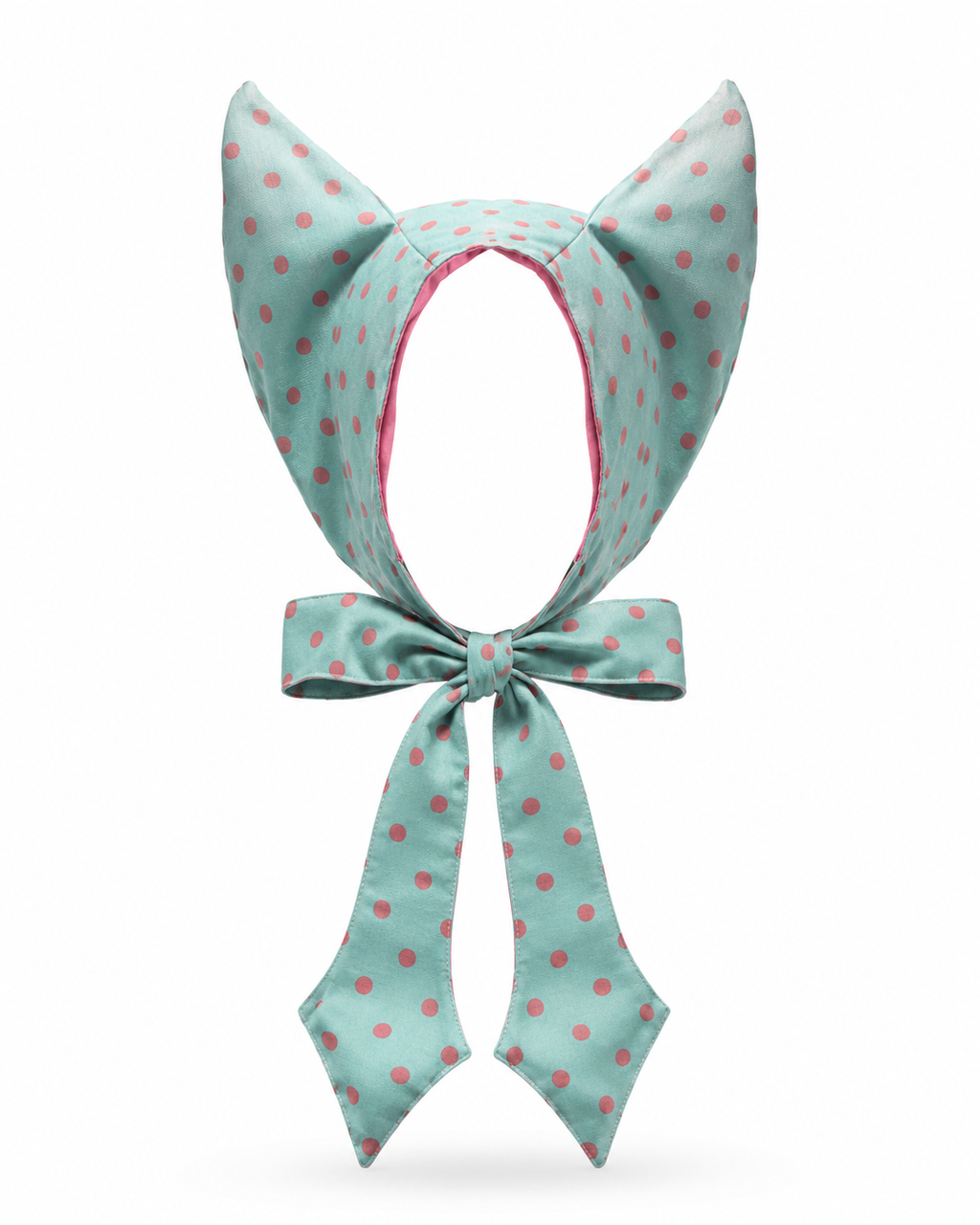 Minty Kitty Bonnet