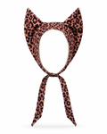 Leopard Kitty Bonnet