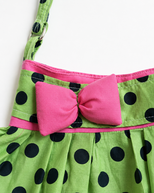 Berry Pop Button Bag