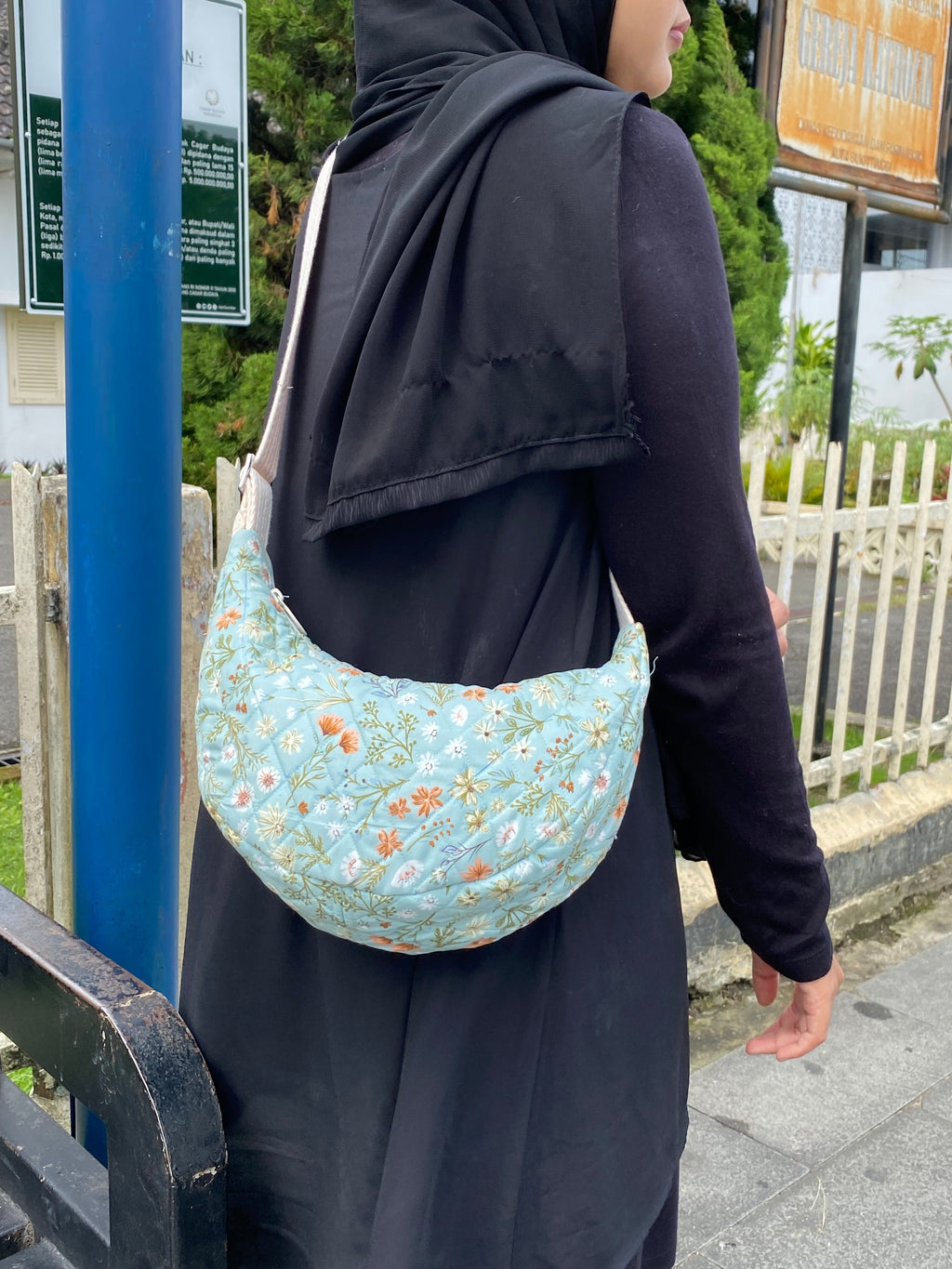 Floral Curve Sling – Custom Order