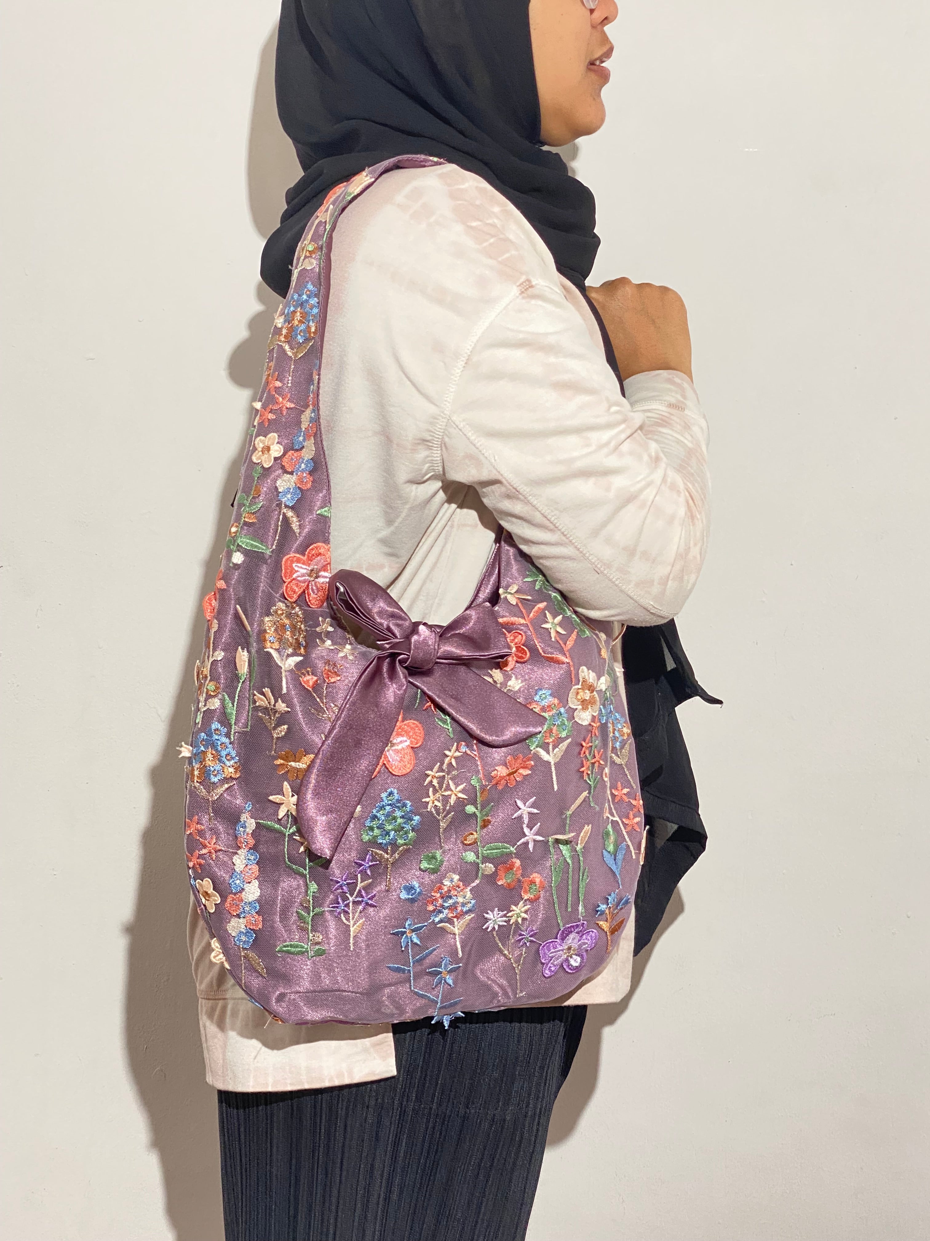The Amethyst Meadow Bag