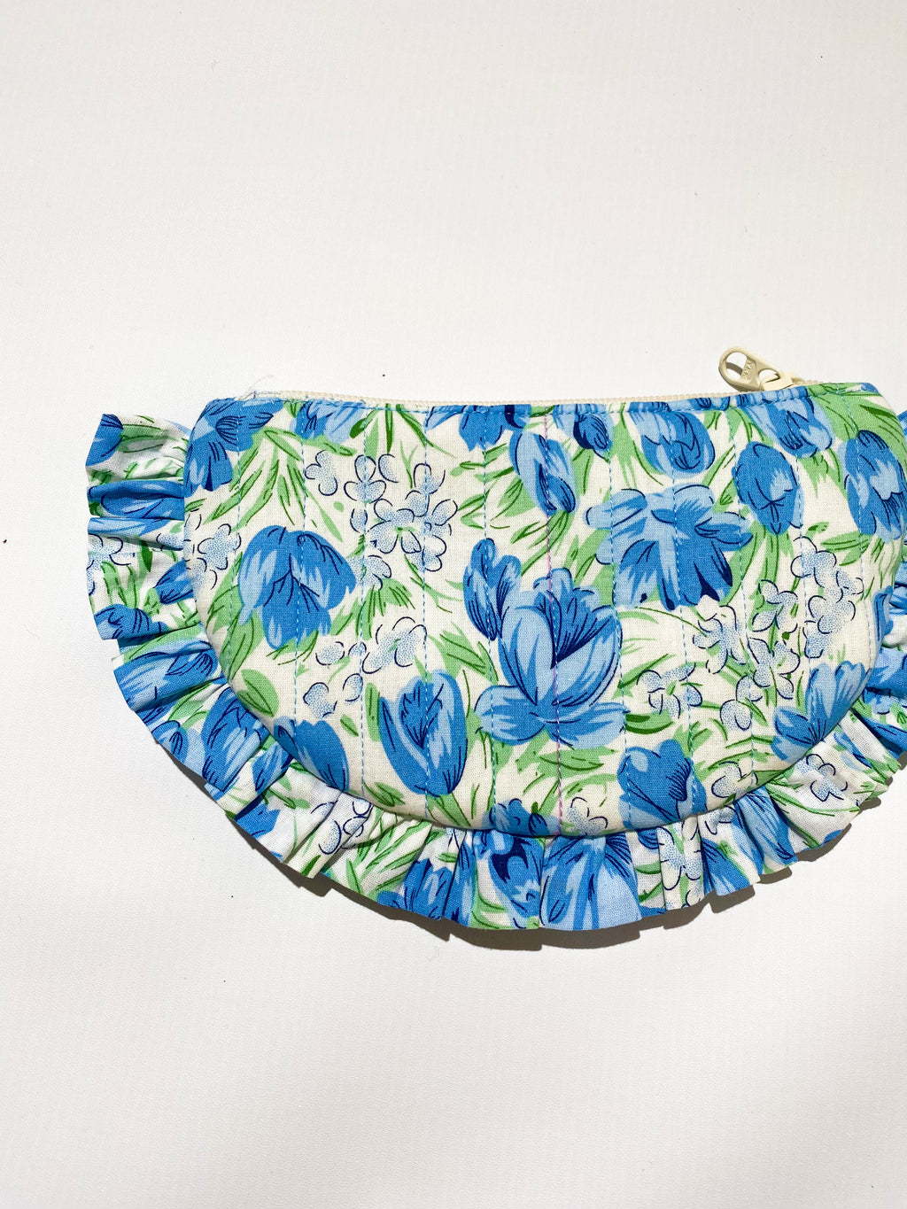 Bluebell Ruffle Pouch